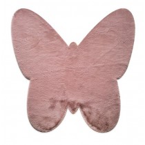 PUFFY JM7 DARK PINK  BUTTERFLY ANTISLIP  160X160  NewPlan